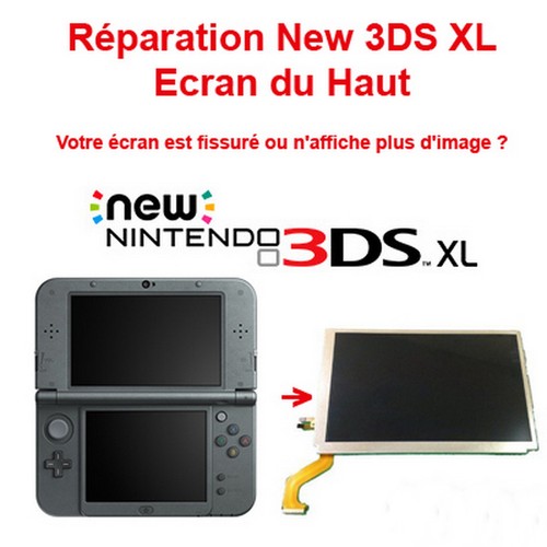 Ecran lcd supérieur - ecran, (tn)