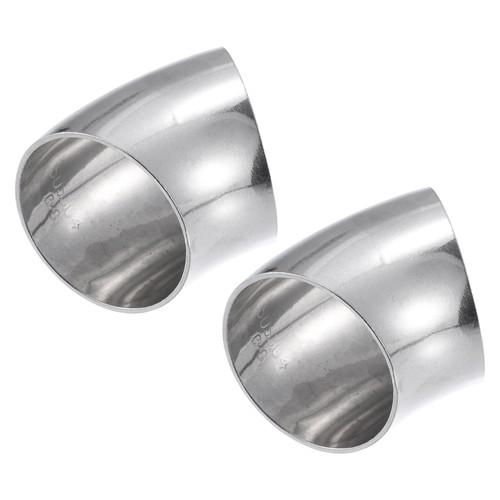 2pcs 45 degré acier - 2pcs, 2"