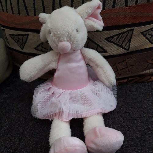 Doudou souris blanc tutu robe - tutu,
