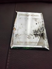 Chocolat Menier Miroir pour Plaque Tôle Lithographiée