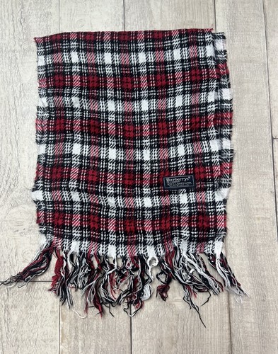 écharpe burberry rouge - Écharpe, rouge/blanc