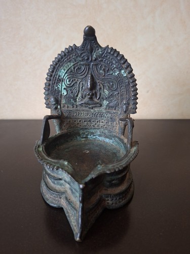 Ancienne lampe huile - lampe, en