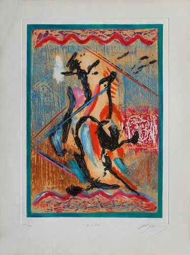 Jean marie guiny - guiny, gravure