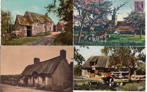 Lot cartes postales - lot, 4