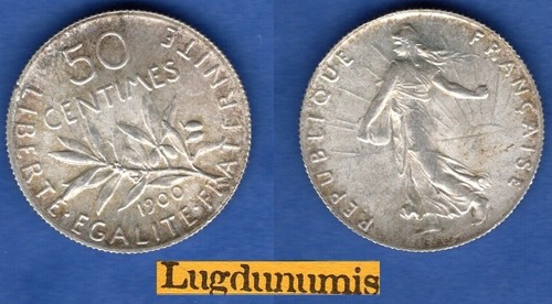Centimes semeuse 1900 spl - centimes,