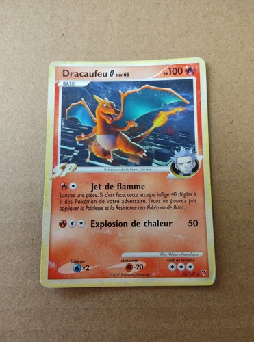 Carte pokémon dracaufeu - carte,