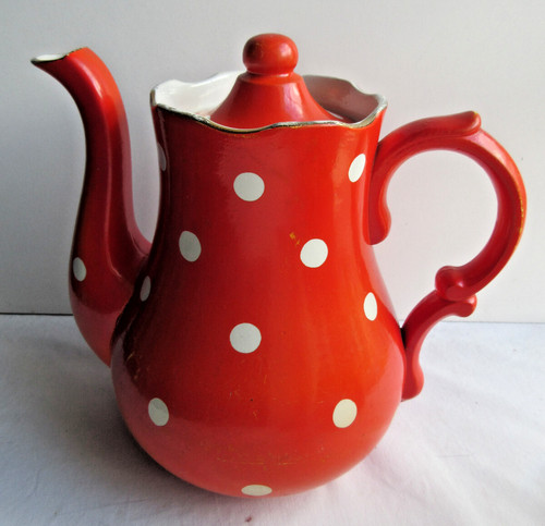 Cafetière céramique rouge - , à