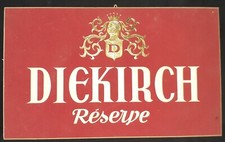 ANCIEN CARTON PRESENTOIR VELOURE DIEKIRCH  N°708/38
