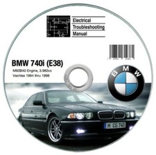 BMW 740i (E38) E. T.M.Éléctrique Troubleshooting Manuelle - Schémas Électrique