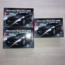 Lot de 3 voitures radiocommandées Mercedes-Benz, noires, cool, de luxe