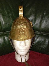 Casque De Pompier Modèle Ancien  1852 Complet