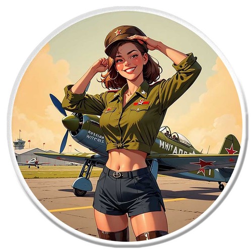 Sticker pinup urss - sticker,