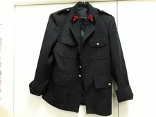 ancienne Veste pompier costume militaire deguisement soldat du feu