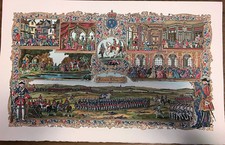 Jean GRADASSI "Louis XV à la Victoire de Fontenoy 1745" neuf