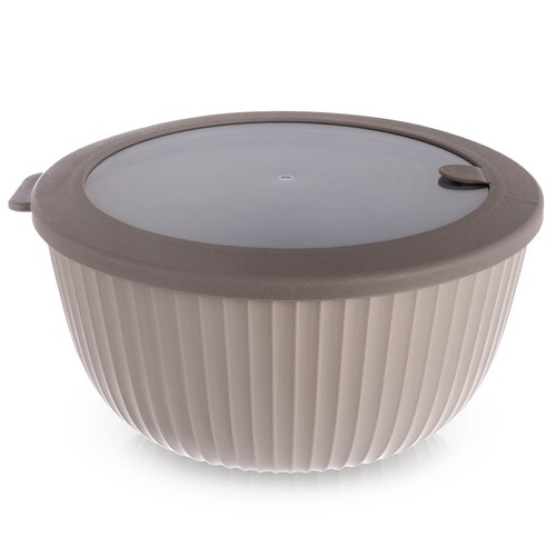 Saladier avec couvercle - couvercle, plat