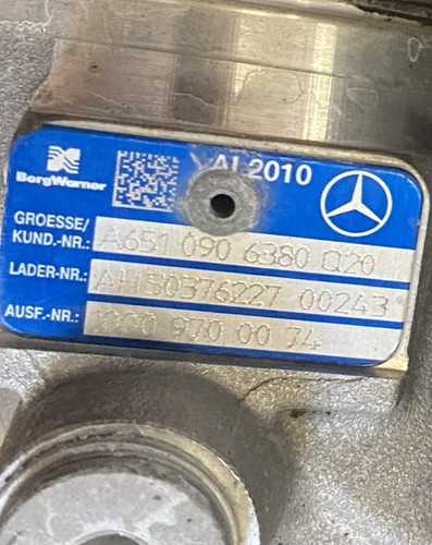 Bloc turbo mercedes - turbo,