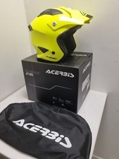 ACERBIS ARIA 22.06 Casque moto trial jet jaune taille S (55-56cm) *NEUF*