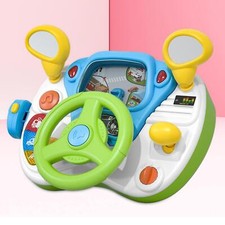 Jouet de Simulation de volant, jouet sonore pour garçons et filles,