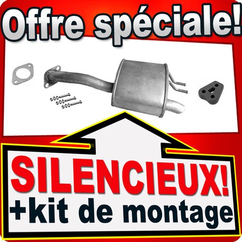 Silencieux arriere pour - silencieux,