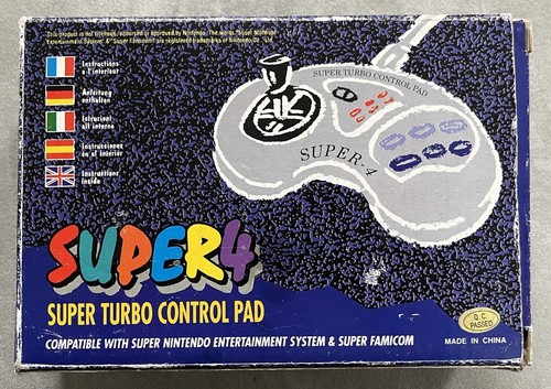 Nintendo snes super 4 - -,