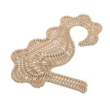  Hippocampe en rotin imitation