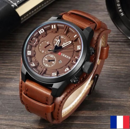 Montre curren homme luxe - montre,