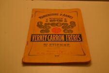 CATALOGUE MANUFACTURE D'ARMES VERNEY-CARRON FRERES ST ETIENNE ANNEE 1913