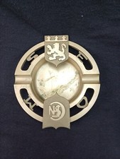 Ancien cendrier publicitaire laiton SNCF SEOM LYON  locomotive train cheminots