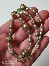 Ancien collier vermeil et - vermeil,