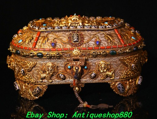 Old tibet silver gold - tibet,