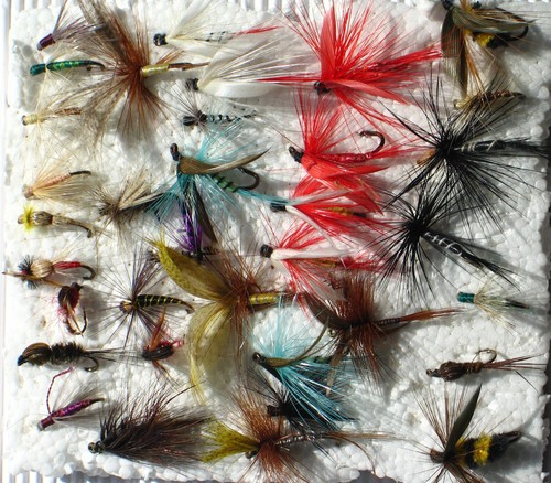 Lot mouches artificielles - lot, de