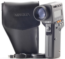〖NEUF+++〗 Minolta Spotmeter F Digital Light Exposure Meter avec étui du...