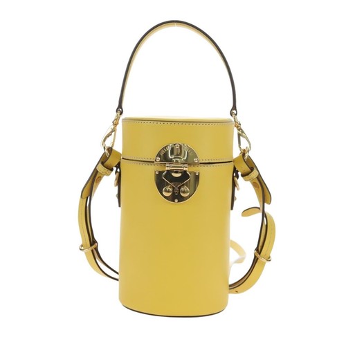 Miu cuir vintage jaune - vintage, à