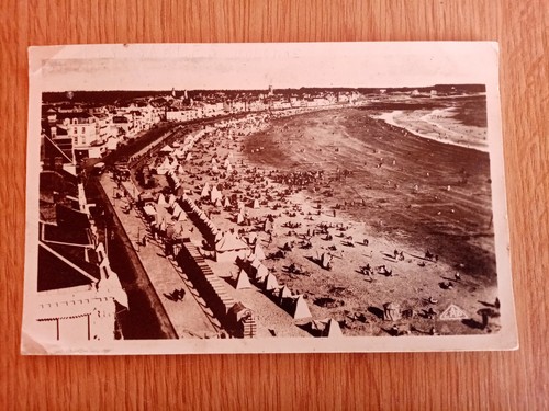 Carte postale les sables - les,