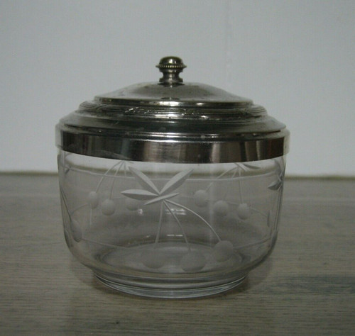Ancien pot caviar sucre - à,