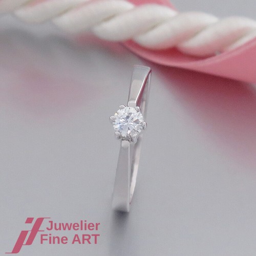 Bague solitaire classique - bague, avec
