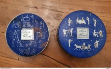 Lot de 2 boites à poudre Soir de Paris de Bourjois, 1 pleine scellée + 1 vide