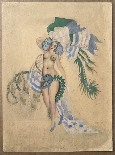Dessin art déco - dessin, maquette