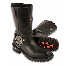 MILWAUKEE LEATHER  BIKER BOOTS