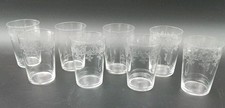 BACCARAT - 8 VERRES GOBELETS EN CRISTAL Modèle SÉVIGNÉ 