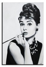 Audrey Hepburn-ölgemälde