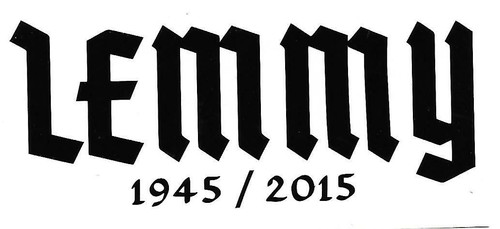 Lemmy motörhead sticker - lemmy,