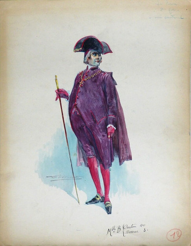 Tosca dessin aquarelle de - dessin,