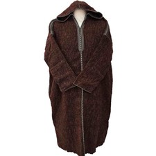 Djellaba laine capuche - laine,