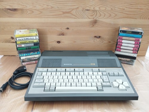 Ordinateur vintage msx - ordinateur, sanyo