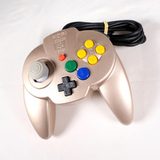 Manette Pad Controller Nintendo 64 N64 Hori Pad Mini Gold Jap Japan