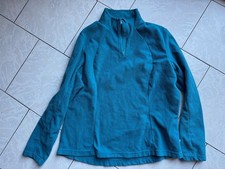 Sweat pull polaire femme taille 46 taille XXL bleu canard quechua