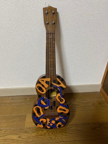 Vintage ukulele teatoru - vintage,