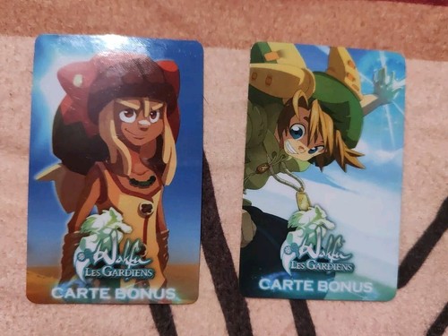 Lot cartes loterie wakfu - lot,