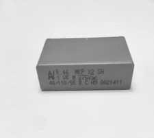 1µf 275v MKP x2 sh r.46 K 275vac 1uf, 1 µf, 1000nf, condensateur Pas: 27.5mm